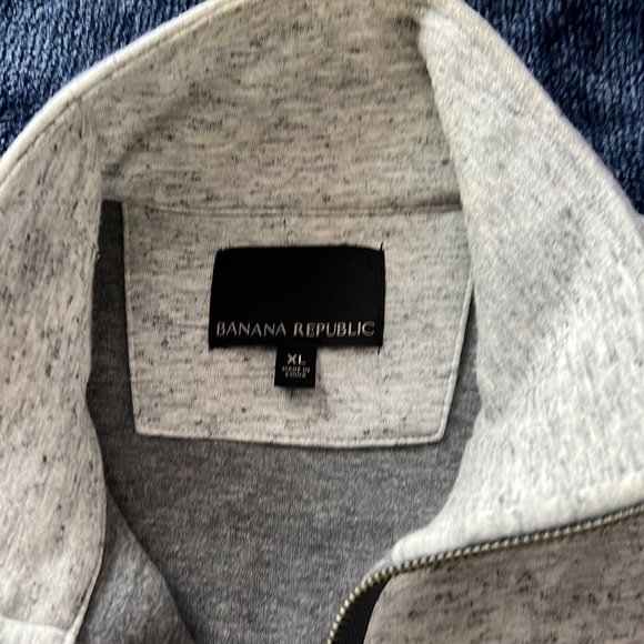 Men’s Banana Republic Zip Up Sweater Size XL - Picture 3 of 6
